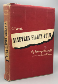 NINETEEN EIGHTY-FOUR, by George Orwell - 1949 [Early printing, DJ&91;