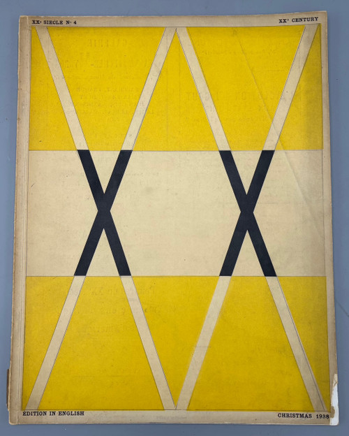 XXe SIÈCLE NO. 4, Christmas 1938 [Complete, English Edition