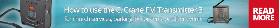 C Crane FM Transmitter