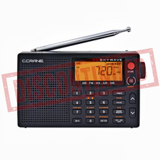 CC Skywave AM, FM, Shortwave, Weather + Alert and VHF Airband Small Portable Travel Radio