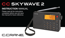 CC Skywave 2 Instruction Manual