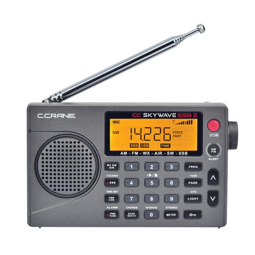 CC SKYWAVE SSB2 AM FM 短波 VHF航空無線ポータブル受信機 Orphan - CC Skywave™ SSB 2 with AM, FM, Shortwave, NOAA Weather +