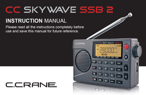 CC Skywave SSB 2 Instruction Manual