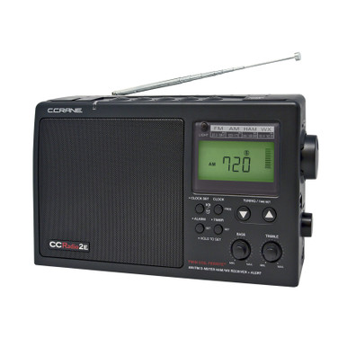 CCRadio 2E Enhanced AM/FM, NOAA Weather, 2-Meter Ham Band Portable Radio