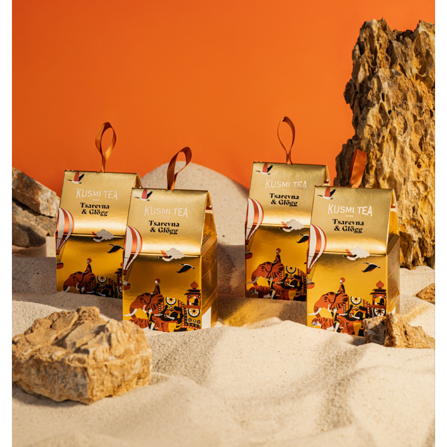 Kusmi Tsarevna & Glögg Mini Loose Tea Tin Gift Set 45g