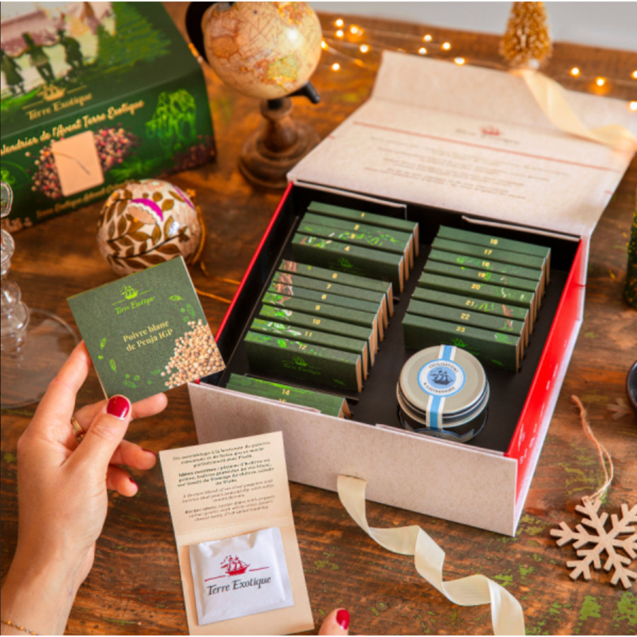 Terre Exotique Around The World With 24 Spices Advent Calendar