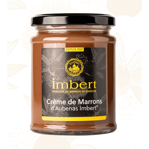 Imbert Chestnut Cream with Madagascan Bourbon Vanilla Jar 350g