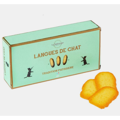La Sablesienne Langues de Chat Cat Tongue Biscuits 120g