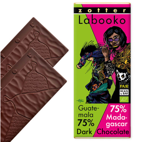 Zotter Labooko 75% Guatemala + 75% Madagascar 70g
