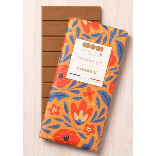 Eclair de Genie Caramelised Milk Chocolate Bar 100g