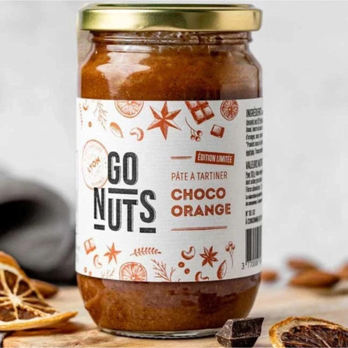 Go Nuts Almond-Cashew Spread with Chocolate & Orange Organic 270g