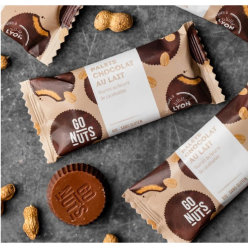 Go Nuts Milk Chocolate Peanut Butter Cups Organic 2x17g