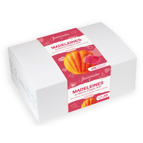 Jeannette Classic Pink Madeleines 10pcs 250g