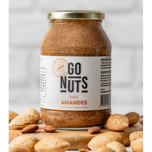 Go Nuts Organic Extra Crunchy Roasted 100% Whole Almond Butter 270g