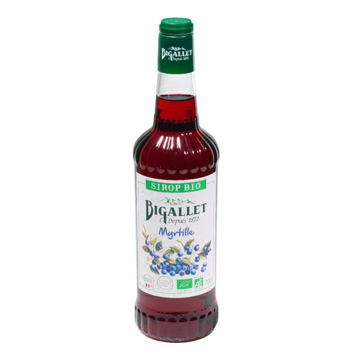 Bigallet Organic Myrtille Wild Blueberry Cordial 700ml