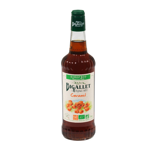 Bigallet Organic Caramel Syrup 700ml