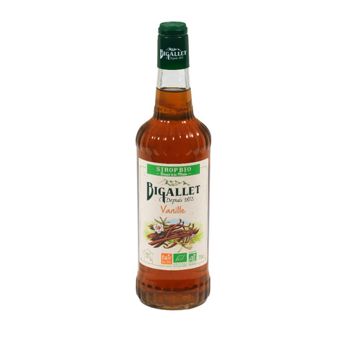 Bigallet Organic Vanilla Syrup 700ml