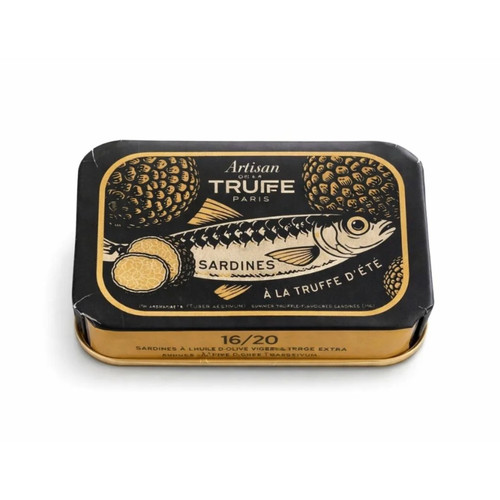 Artisan de la Truffe Sardine Fillets with Summer Truffle in Olive Oil 115g