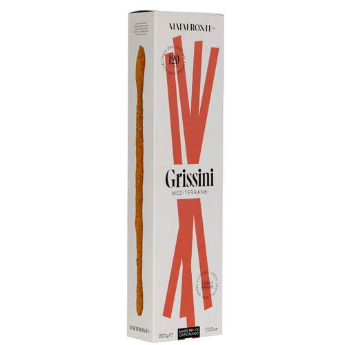 Malafronte Hand-Rolled Grissini Mediterranean 200g