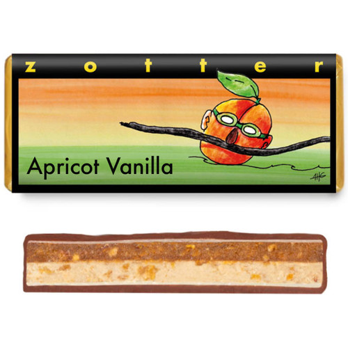 Zotter Apricot Vanilla 70g