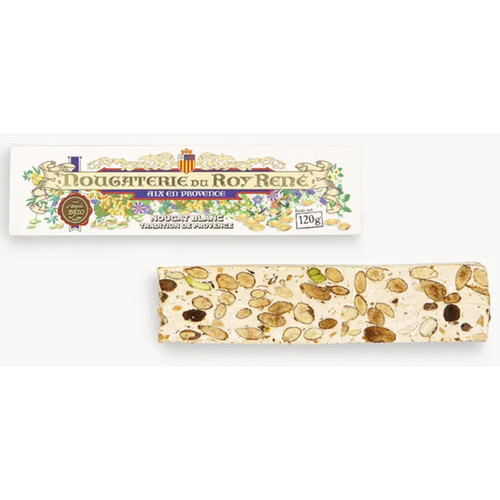 Le Roy René Classic White Nougat Bar in a Box 120g