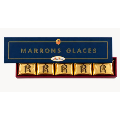 Le Roy René Marrons Glaces Gift Box 5pcs 100g