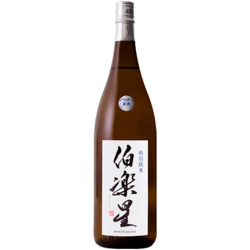 Hakurakusei Junmai Tokubetsu Sake 720ml