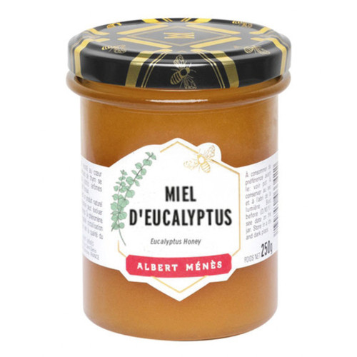 Albert Menes Pure Raw Spanish Eucalyptus Honey 250g