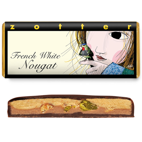 Zotter Monte Limar French White Nougat 70g