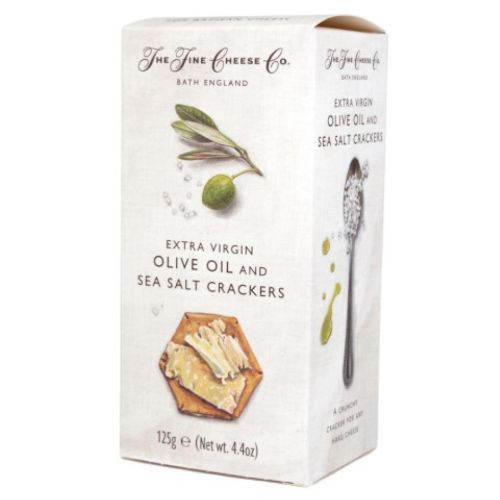 Fine Cheese Olive Oil Salt Crackers 125g