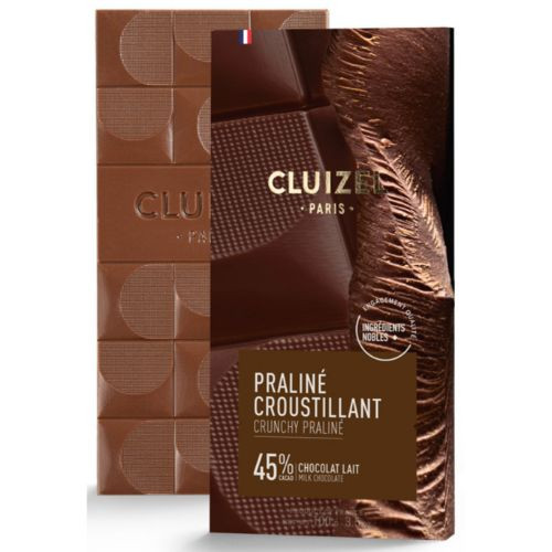 Cluizel Milk Praline Croustillant 45% 100g