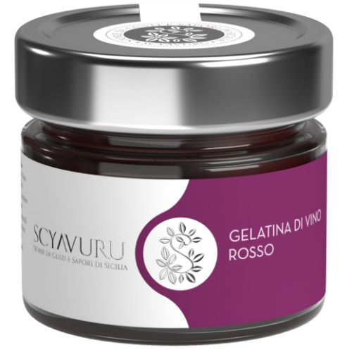 Scyavuru Wine Jelly Nero d’Avola 180g