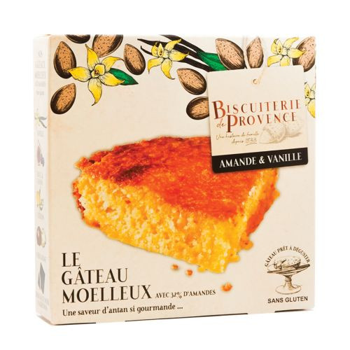 Biscuiterie de Provence Rich Almond Cake Vanilla Organic 120g