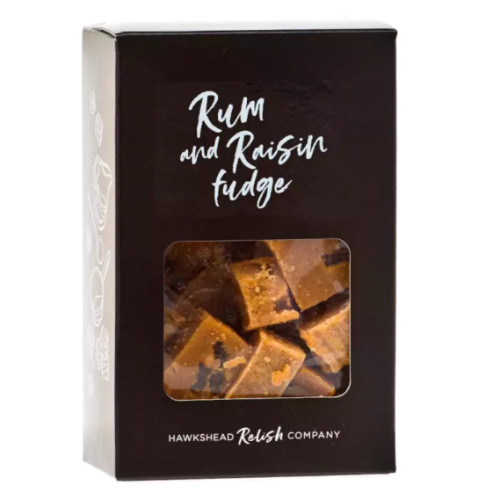 Hawkshead Rum & Raisin Fudge 150g