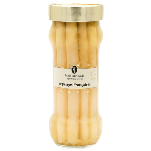 M.Turenne Asparagus White, whole, French 330g
