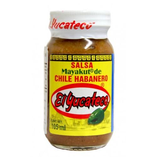 El Yucateo Mayakut Habanero Hot Sauce 105ml