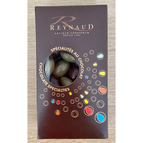 Reynaud Almonds 'Olivettes' in Dark Chocolate Classic Box 150g