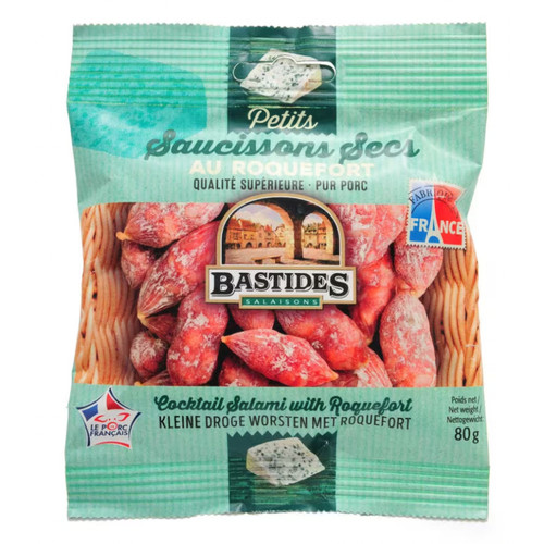 Bastides Saucisson Grelots Roquefort 80g