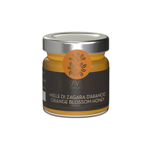 Scyavuru Sicilian Orange Blossom Honey Single Serving 40g