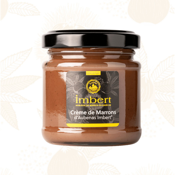 Imbert Chestnut Cream with Madagascan Bourbon Vanilla Jar 120g