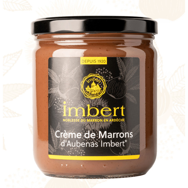 Imbert Chestnut Cream with Madagascan Bourbon Vanilla Jar 500g