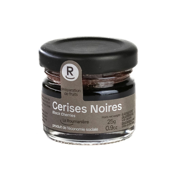 La Roumaniere Black Cherry Jam Mini 25g