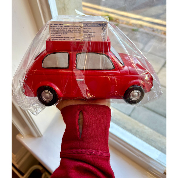 Majani Fiat Chocomachine Cremini Festive Ceramic Car 182g