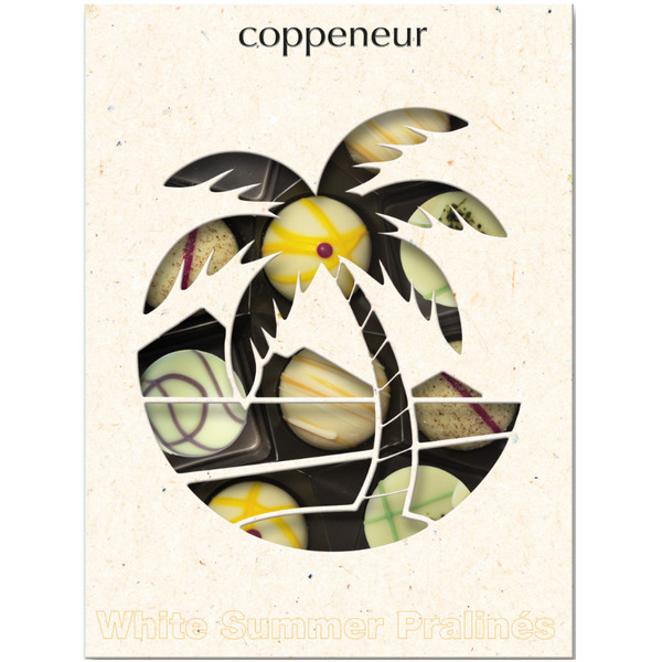 Coppeneur Pralines Box 10pcs White Summer 122.5g