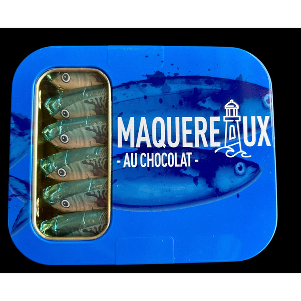 Schaal Dark Chocolate Mackerels in a Fish Tin 120g
