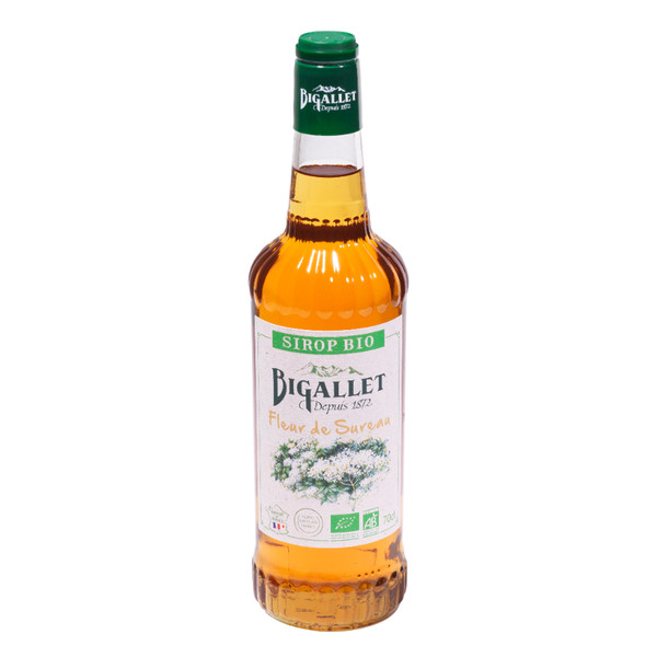 Bigallet Organic Wild Elderflower Cordial 700ml