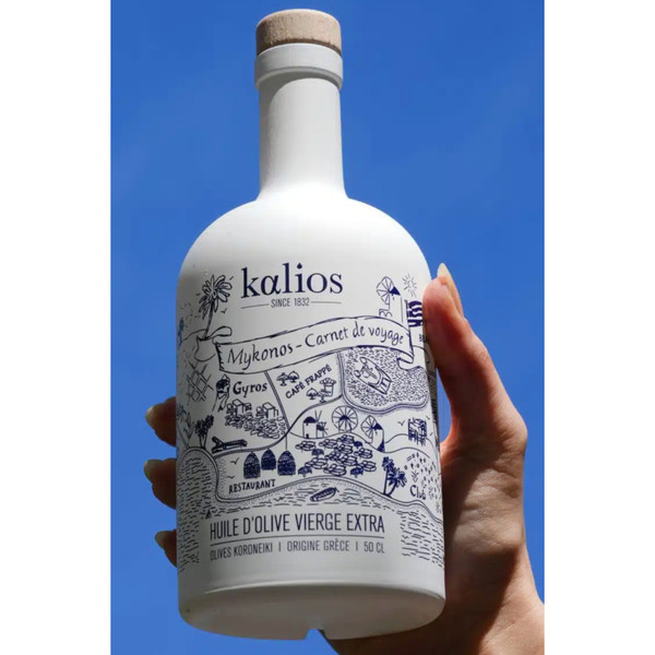 Kalios Mykonos EVOO Limited Edition Ceramic Bottle 02 500ml