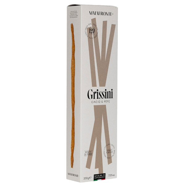 Malafronte Hand-Rolled Grissini Cacio e Pepe with Pecorino 200g
