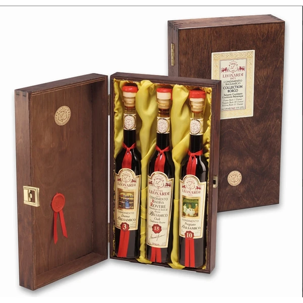 Leonardi Exclusive Aged Balsamic Collection 'Borgo' 3x100ml L183
