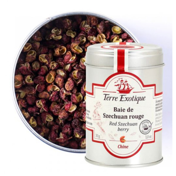 Terre Exotique Szechuan Berry, Red, Whole 30g